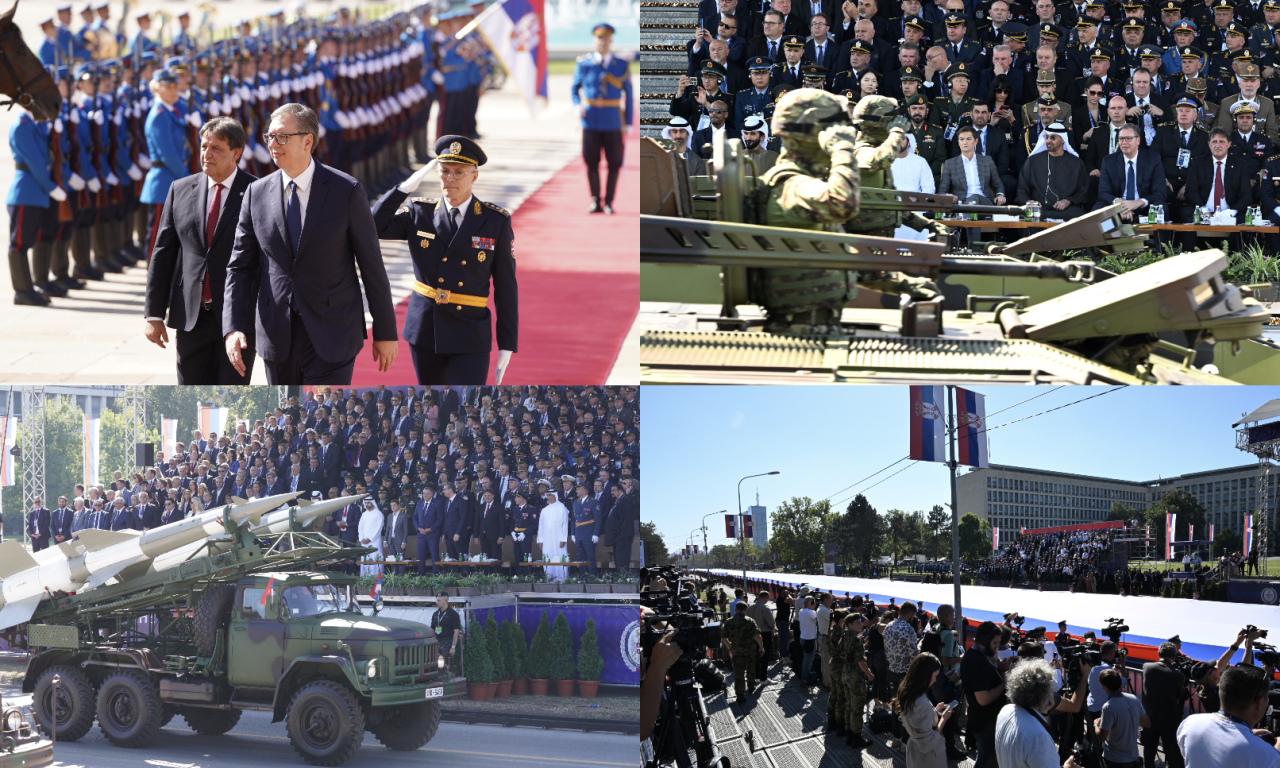 VOJNA PARADA "SNAGA JEDINSTVA 2025" Moćna artiljerija i fascinantni noviteti! Srbija pokazala svoju snagu (FOTO+VIDEO)