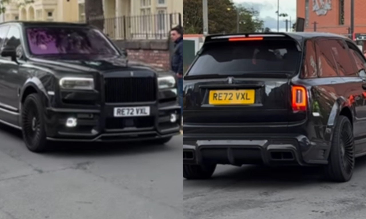 POGLEDAJTE KAKVU ZVER VOZI MILOŠ KERKEZ Srbin ima stila i ne štedi, da li je ovo najskuplji auto u Liverpulu? (VIDEO)