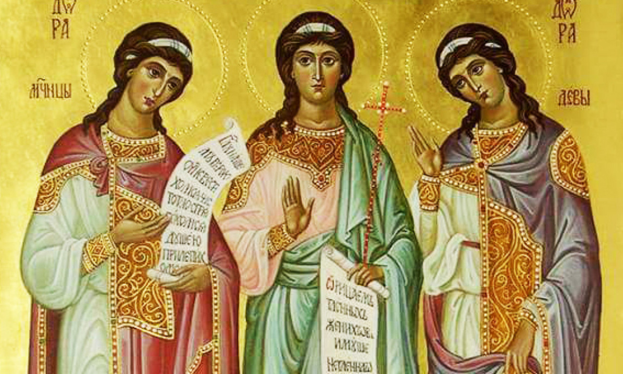 TRI SVETE SESTRE Dan kada se žene mole za zdravlje i snagu!