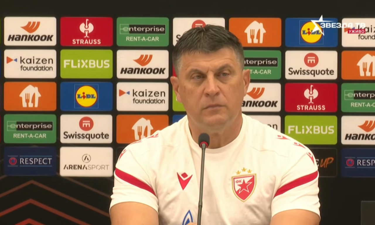 VLADAN MILOJEVIĆ SE OBRAĆA JAVNOSTI Strateg crveno-belih pred meč Zvezda - Seltik (VIDEO)