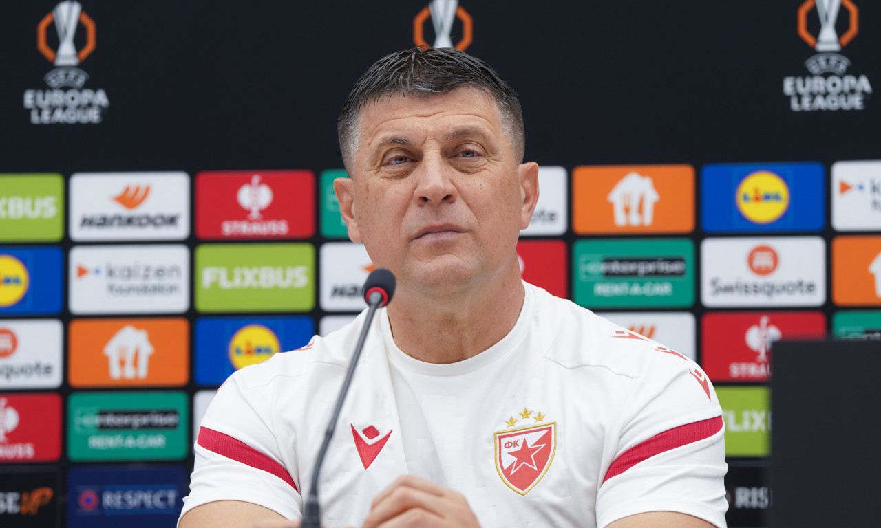 VAŽNO OBRAĆANJE MILOJEVIĆA PRED ZVEZDINU PREMIJERU U LIGI EVROPE Ovo je njegov recept za Seltik (VIDEO)