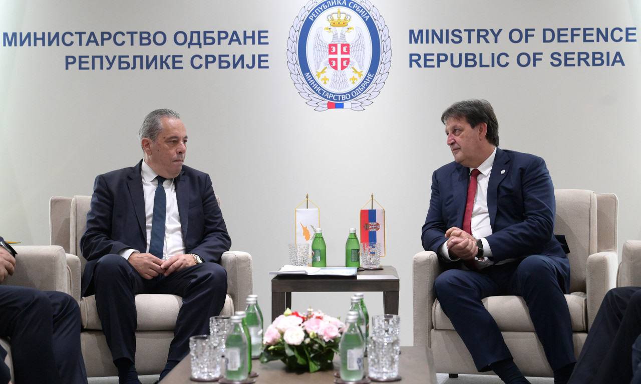 BRATISLAV GAŠIĆ SA VASILISOM PALMASOM Srbija i Kipar unapređuju vojnu saradnju (FOTO/VIDEO)