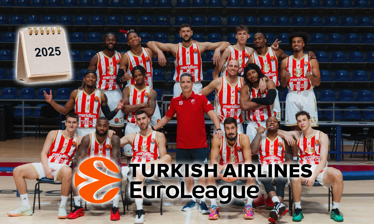 DETALJAN RASPORED CRVENE ZVEZDE U EVROLIGI Delije, kreće ono što najviše volimo - kalendar u ruke i zapišite datume