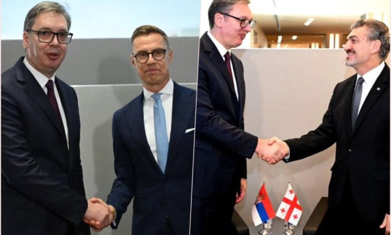 VUČIĆ SA SVETSKIM LIDERIMA U NJUJORKU! Važni razgovori sa prijateljima posle istorijskog govora na GS UN...(FOTO)