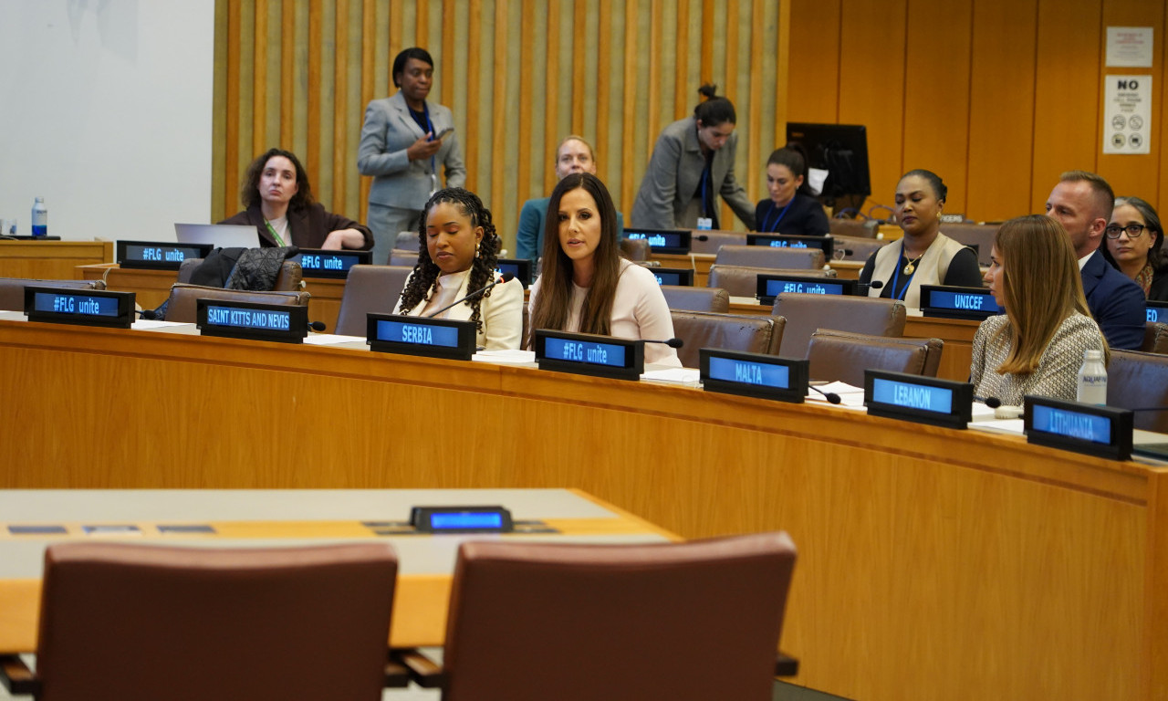 TAMARA VUČIĆ PONOVO U CENTRU PAŽNJE U NJUJORKU Prva dama zagrmela za govornicom, sve organizovala Olena Zelenski