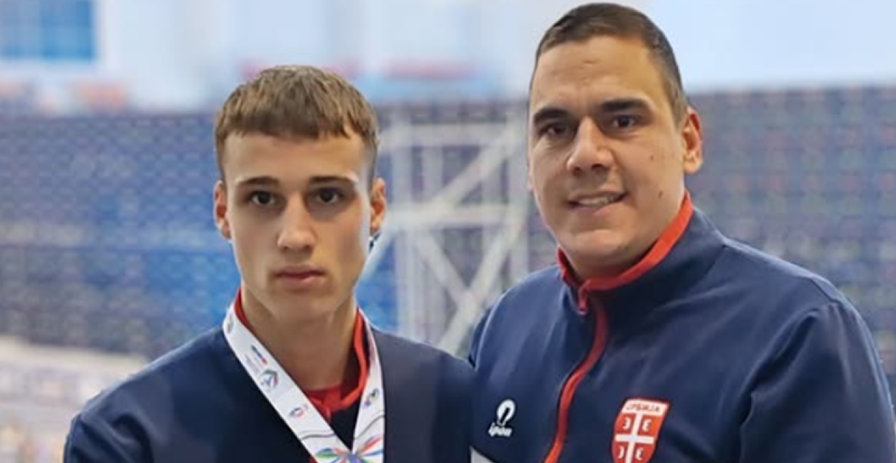 SRPSKI KARATISTA OSVOJIO MEDALJU Savez priredio prijem