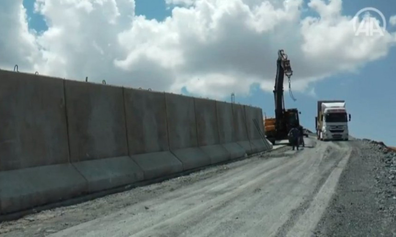 TURSKA IZGRADILA ZID NA GRANICI SA IRANOM: Evo kako izgleda i koliko je dug (VIDEO)