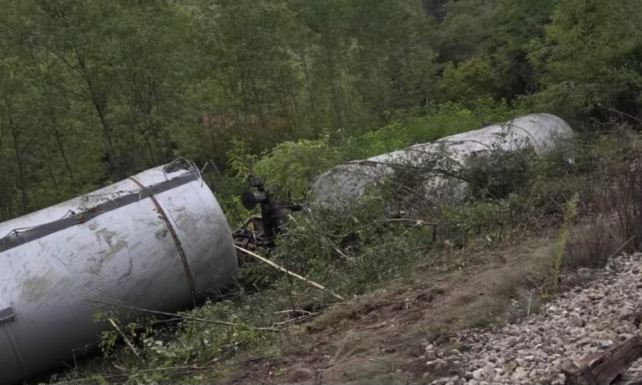 KAKO SU ISKLIZNULE CISTERNE NAFTE U KOSJERIĆU Iz Infrastrukture železnice izneli sve detalje