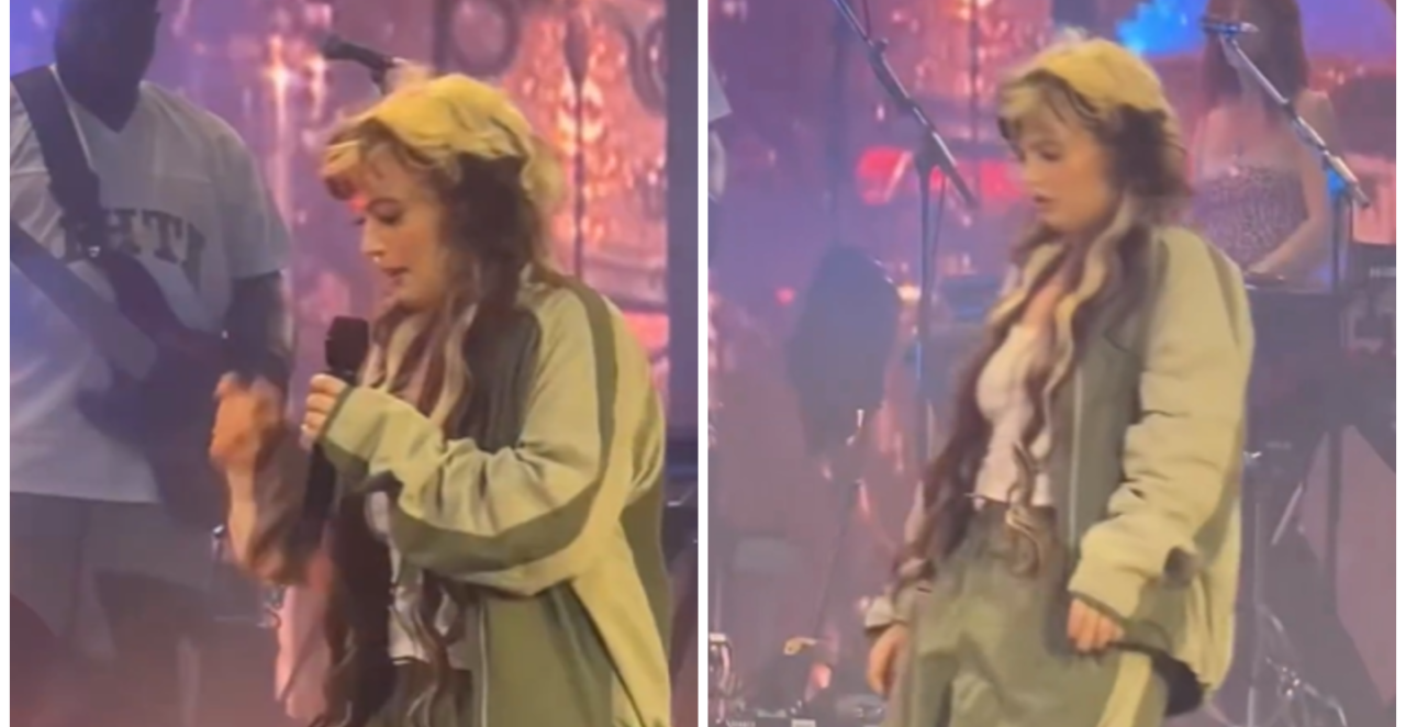 PEVAČICA SE SRUŠILA NA BINI USRED NASTUPA! Hitno je prebacili u bolnicu, pogledajte dramatičan snimak