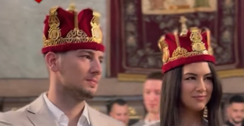 ŽELJKO MITROVIĆ OŽENIO SINA ALEKSANDRA! Objavio snimak iz crkve, mlada Ivana KRIJE TAJNU: "Slavimo duplo" (FOTO)