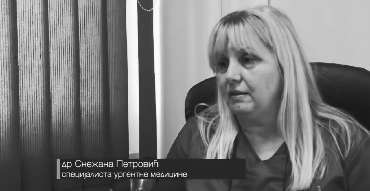 UMRLA SNEŽANA PETROVIĆ Iznenada preminula doktorka koja je spasila mnoge živote!