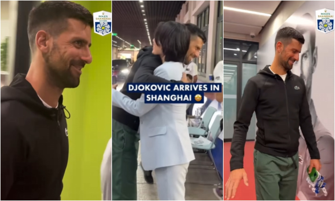 ĐOKOVIĆ STIGAO U KINU Najbolji ikada kreće u pohod na 101. titulu, evo šta je prva prepreka (FOTO+VIDEO)