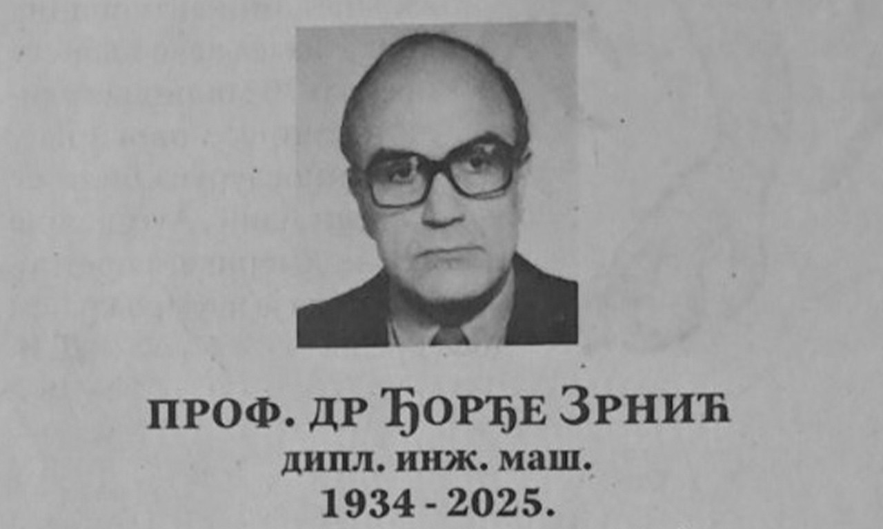 UMRO PROFESOR ĐORĐE ZRNIĆ Studenti i kolege sa Mašinskog fakulteta opraštaju se od bivšeg dekana (FOTO)