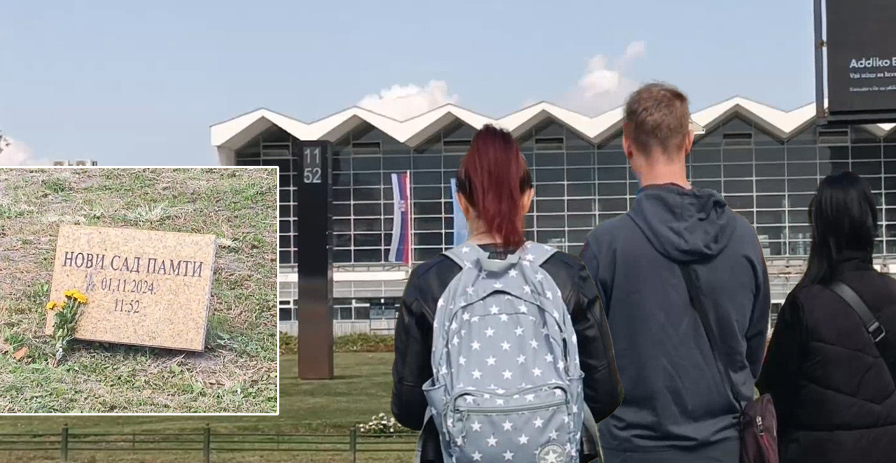 NOVI SAD OBELEŽIO 11 TEŠKIH MESECI OD PADA NADSTREŠNICE Građani istakli imena stradalih, ovako je sve izgledalo (VIDEO)