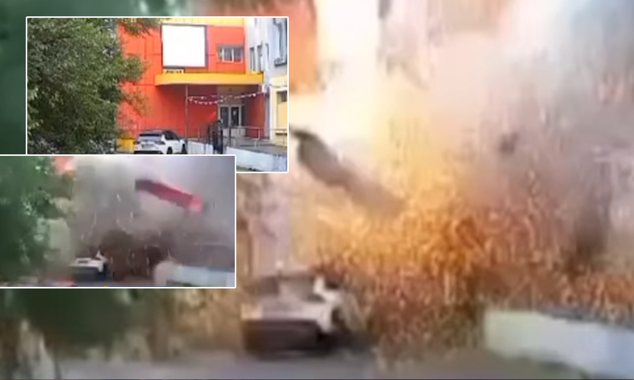 ISPLIVAO SNIMAK UBISTVA RUSKOG POLITIČARA Eksplozija nastala dok je ulazio u zgradu, čuli se krici (VIDEO)