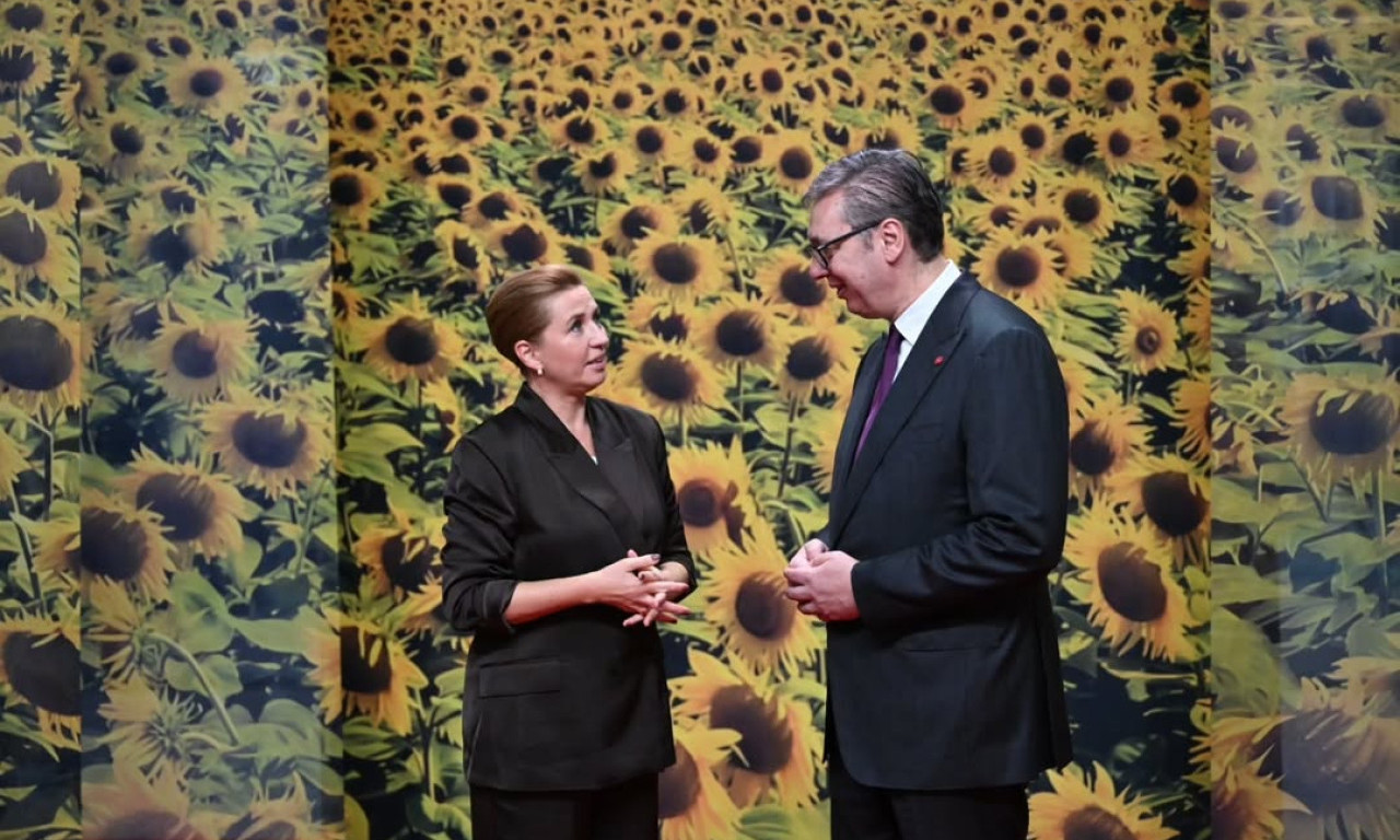 VUČIĆ SA PREDSEDNICOM DANSKE: "Zahvalan sam na srdačnom dočeku i prilici da predstavljam Srbiju" (FOTO)