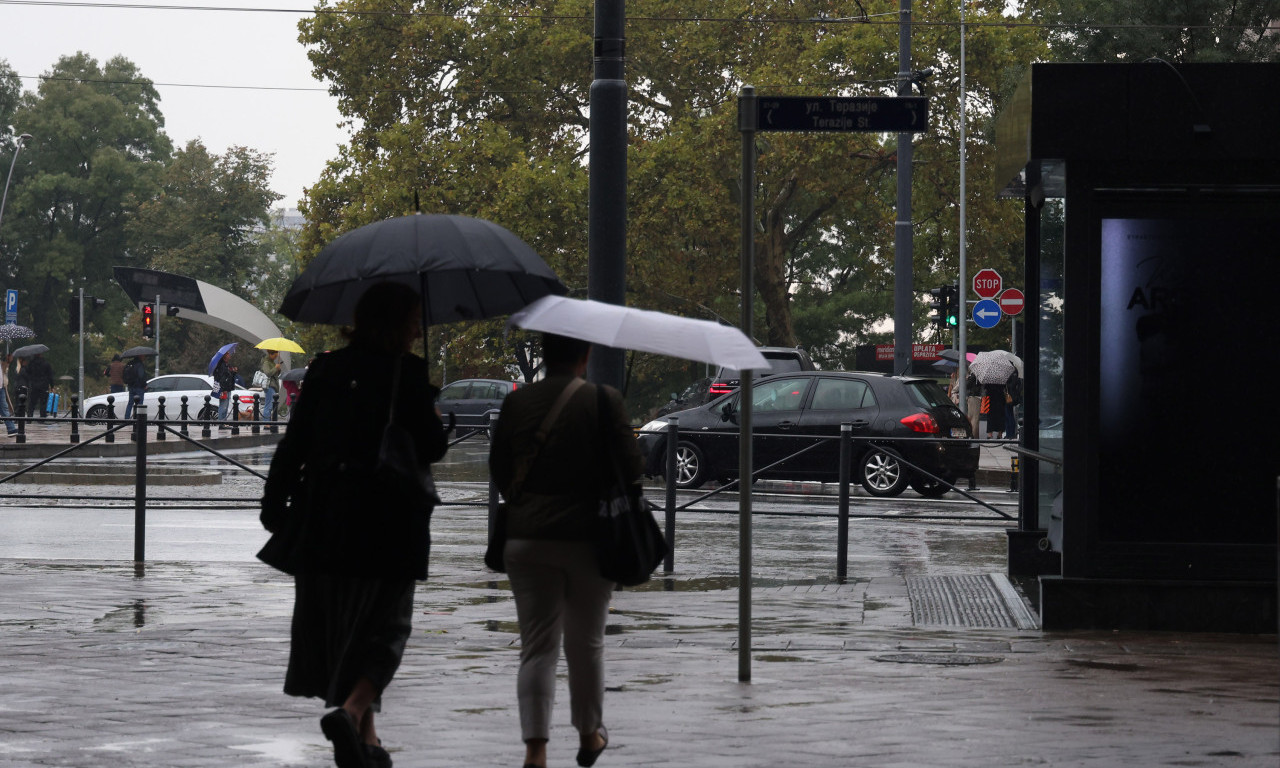 NAJNOVIJA PROGNOZA RHMZ Tokom noći pljuskovi u pojedinim delovima Srbije, temperatura ponovo skače