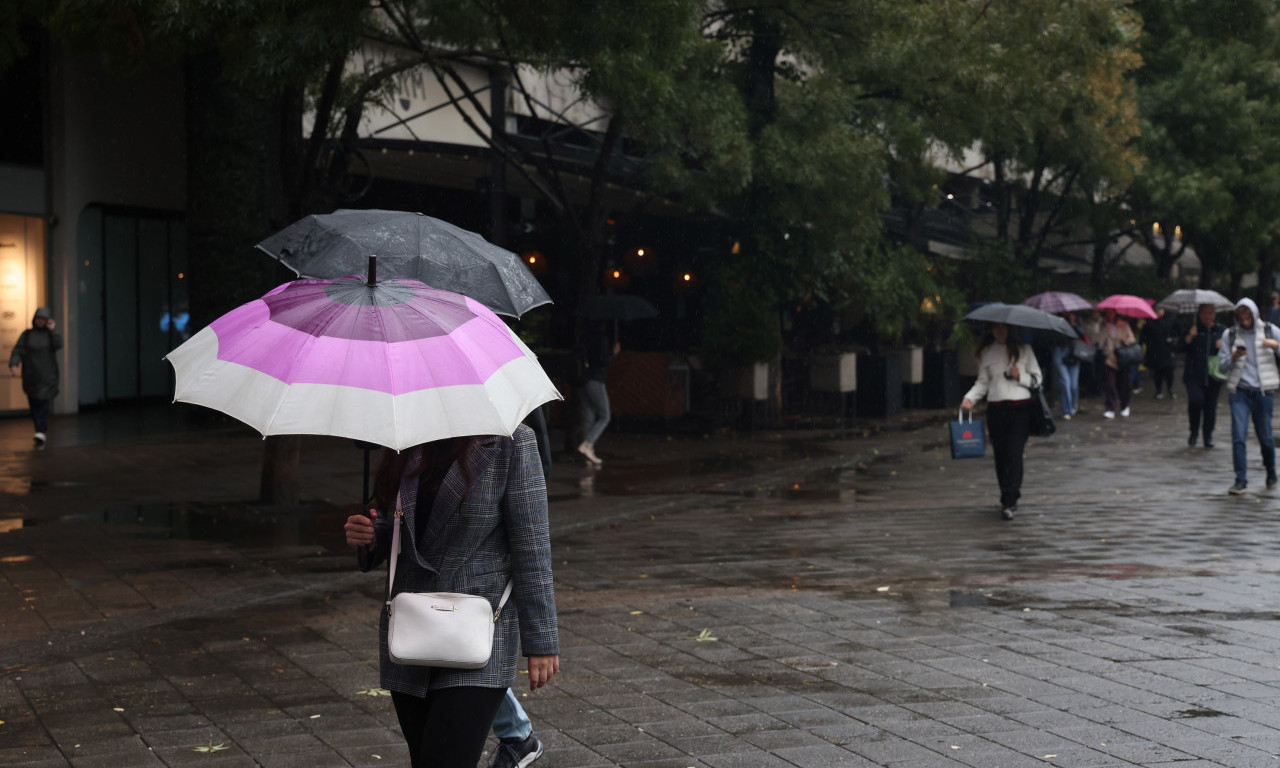NE KREĆITE BEZ KIŠOBRANA! Vreme nestabilno uz povremene pljuskove, grmljavinu, grad i jak vetar