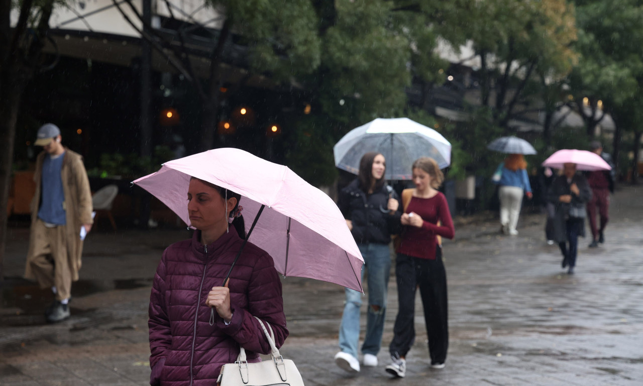 DANAS NAOBLAČENJE SA KIŠOM Temperatura do 22 stepena, a evo kada se očekuje prestanak padavina