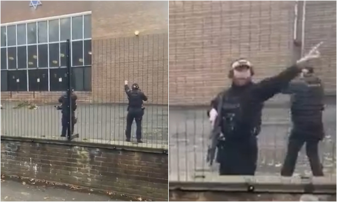 OPSADNO STANJE U MANČESTERU! Napad u Sinagogi, više osoba izbodeno (FOTO)