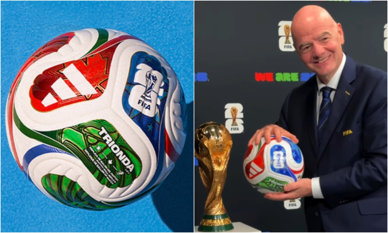FIFA PREDSTAVILA ZVANIČNU LOPTU SP Infantino oduševljen Triondom - odbrojavanje do Mondijala počelo (VIDEO)