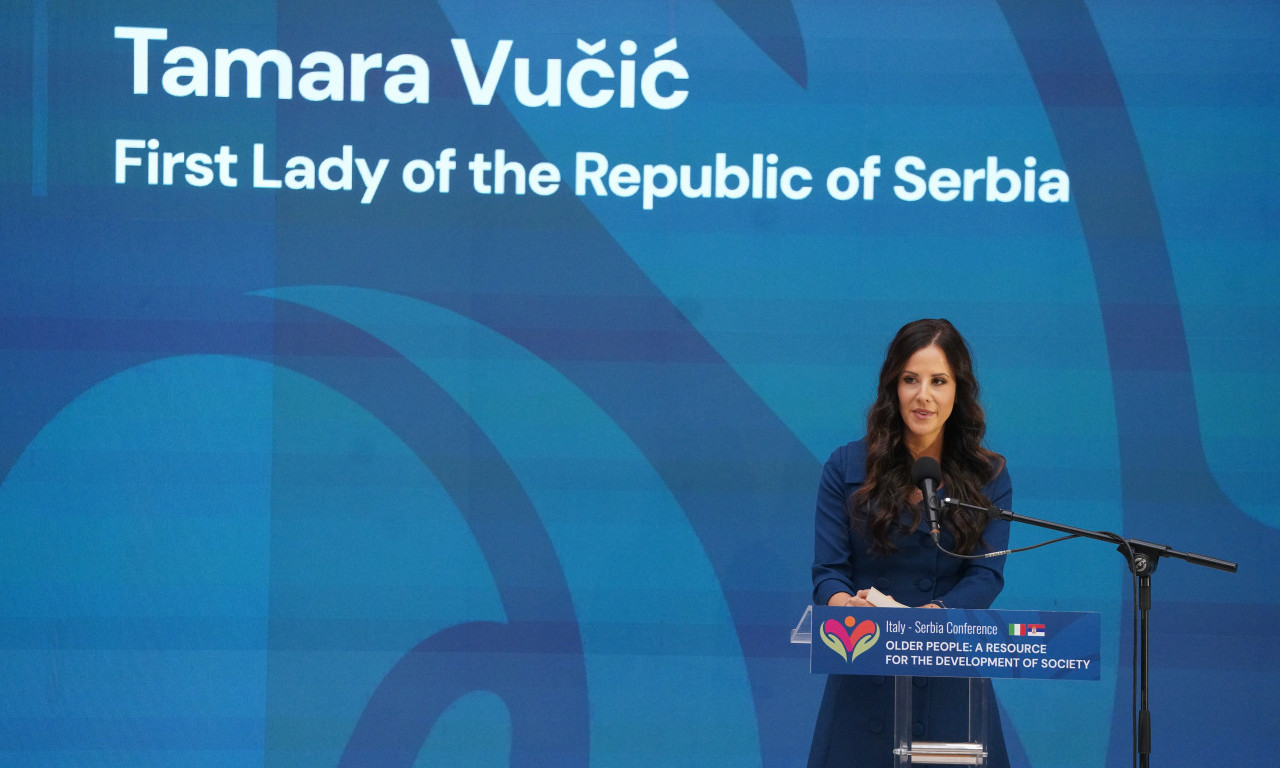 TAMARA VUČIĆ NA KONFERENCIJI: "Stariji ljudi su resurs i merilo zrelosti društva" (FOTO/VIDEO)