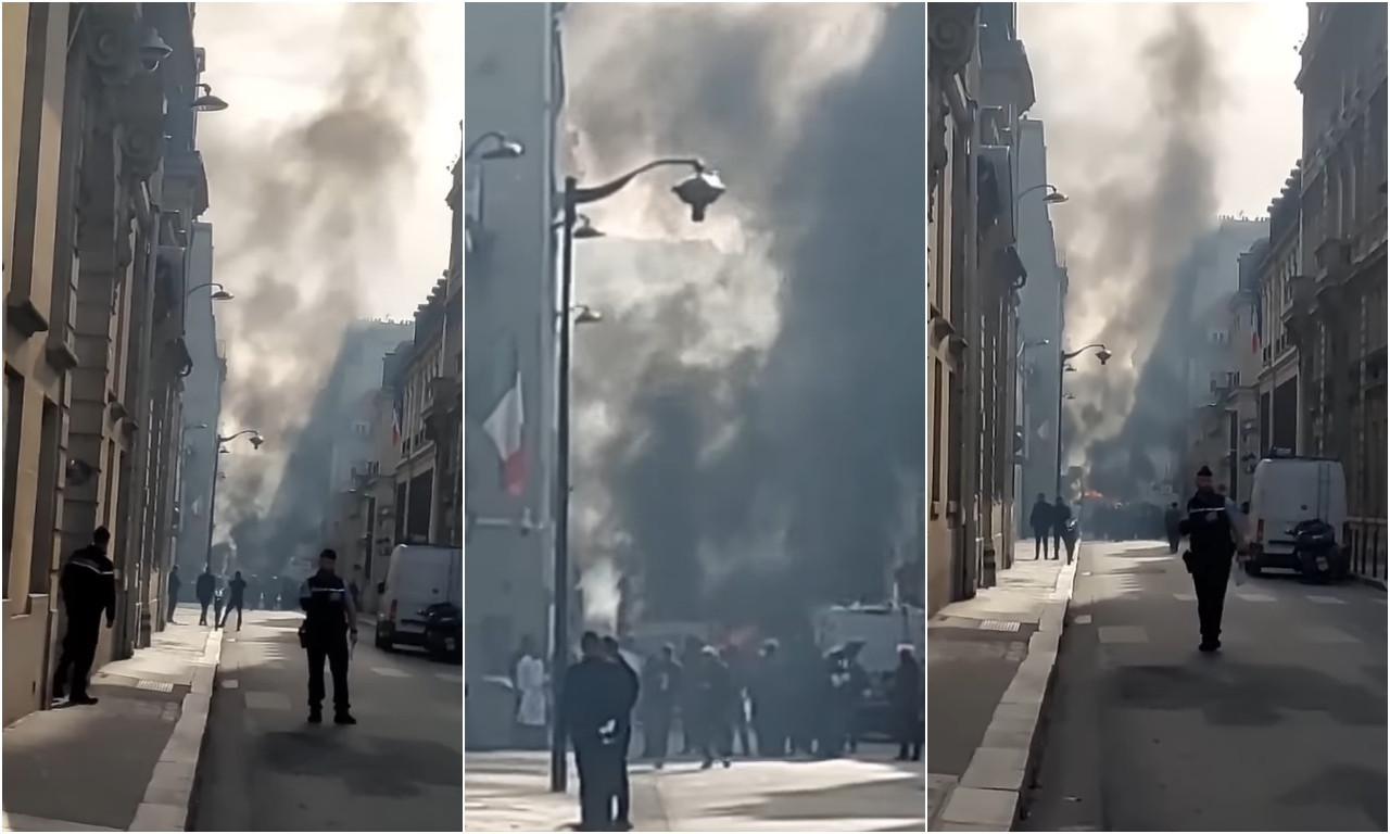 EKSPLOZIJE U PARIZU, ODJEKNULE DETONACIJE U BLIZINI KANCELARIJE PREMIJERA Prvi snimci haosa (VIDEO)