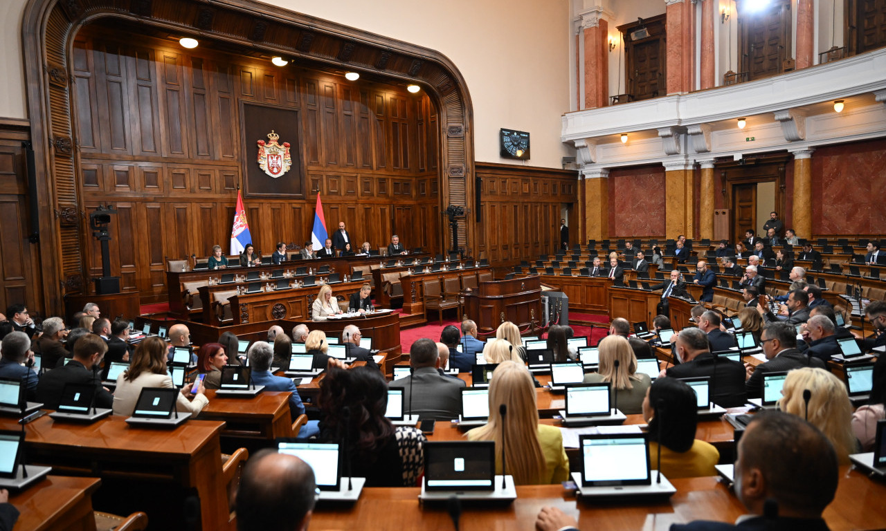 SKUPŠTINA SRBIJE ZAVRŠILA RAD ZA DANAS Nastavak sednice sutra u 10 časova