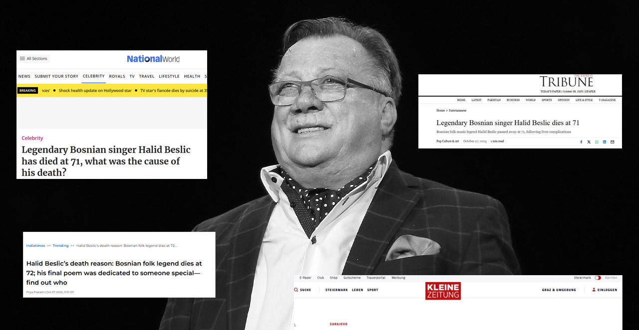 PLANETA TUGUJE ZA HALIDOM BEŠLIĆEM: Šta pišu svetski mediji o kralju sevdaha