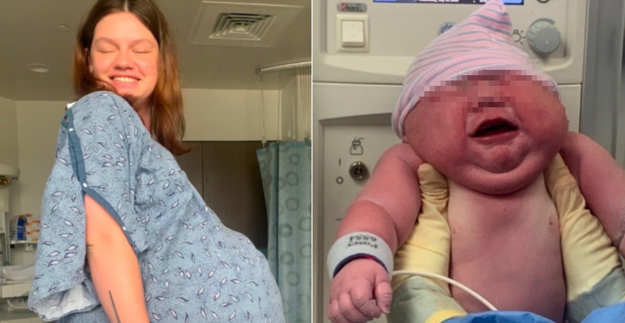 NEVIĐENO U PORODILIŠTU, LEKARI ŠOKIRANI! Žena rodila džina i to na svoj rođendan - evo koliko je beba bila teška (FOTO)