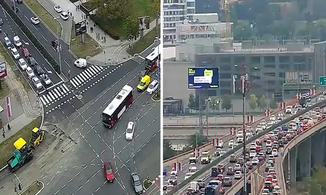 POSLEPODNEVNI ŠPIC U BEOGRADU Osim Gazele izbegavajte i sledeći deo prestonice (FOTO)