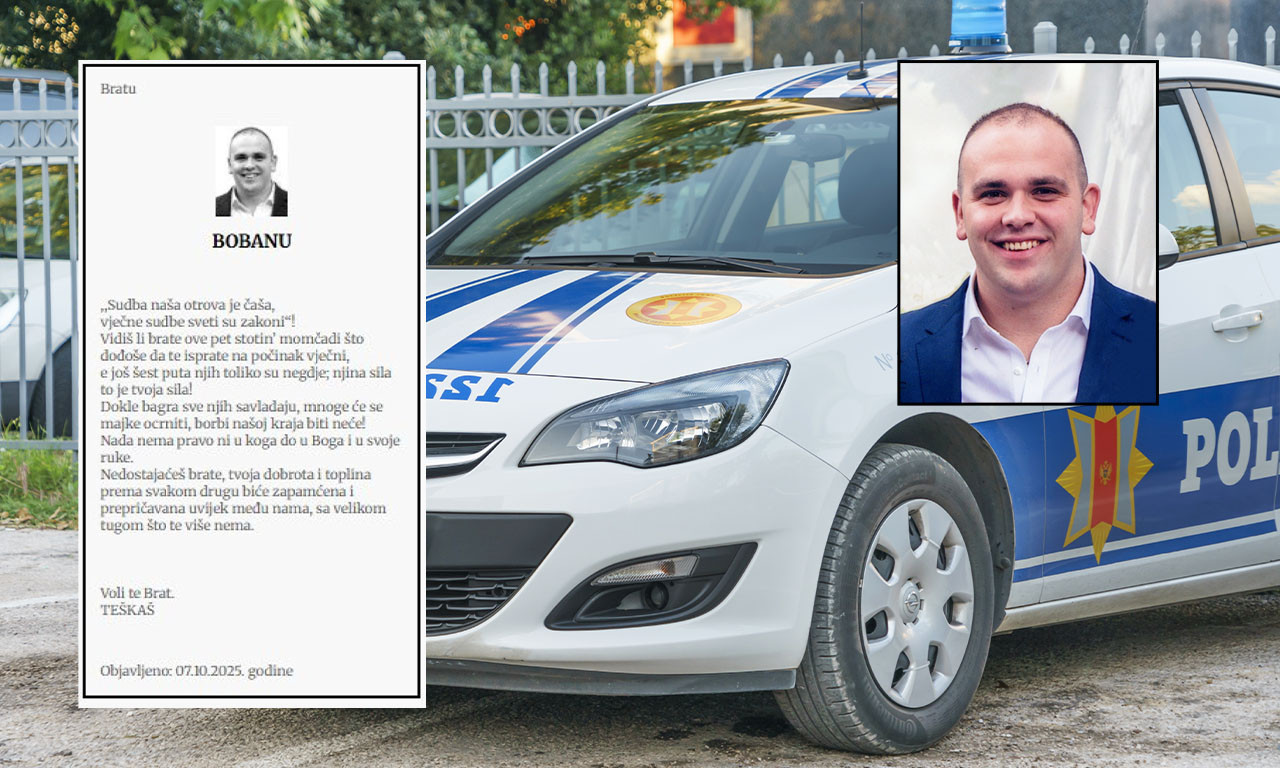 MISTERIOZNA ČITULJA LEDI KRV U ŽILAMA Crna Gora u strahu nakon ubistva Bobana Sjekloće! (FOTO)