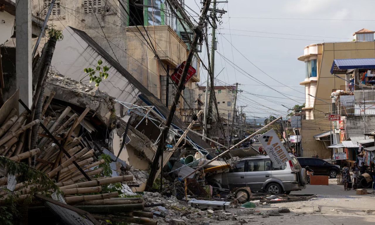 KATASTROFA NA FILIPINIMA Zemlja se trese bez prestanka, pogledajte koliko je snažan novi zemljotres