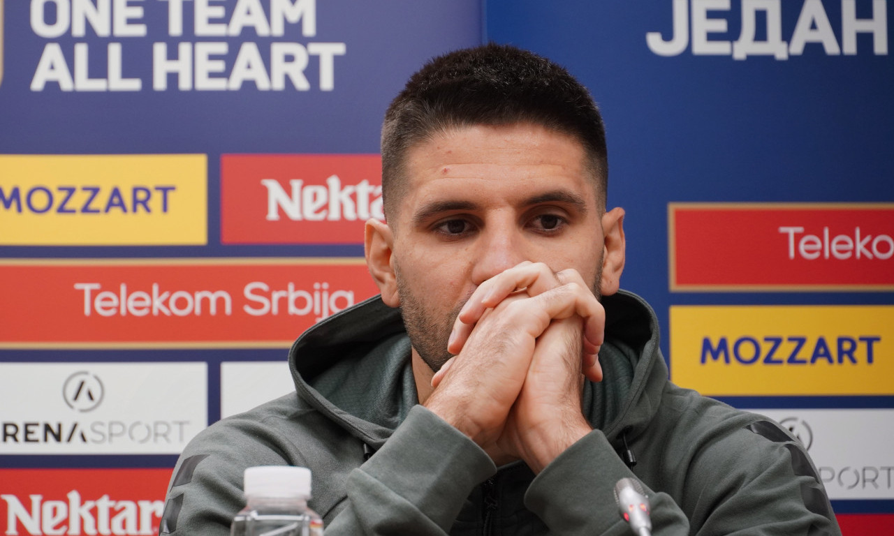 MOJ KRAJ, MOJA PRAVILA Mitrović o meču sa Albanijom i zašto voli da igra u Leskovcu