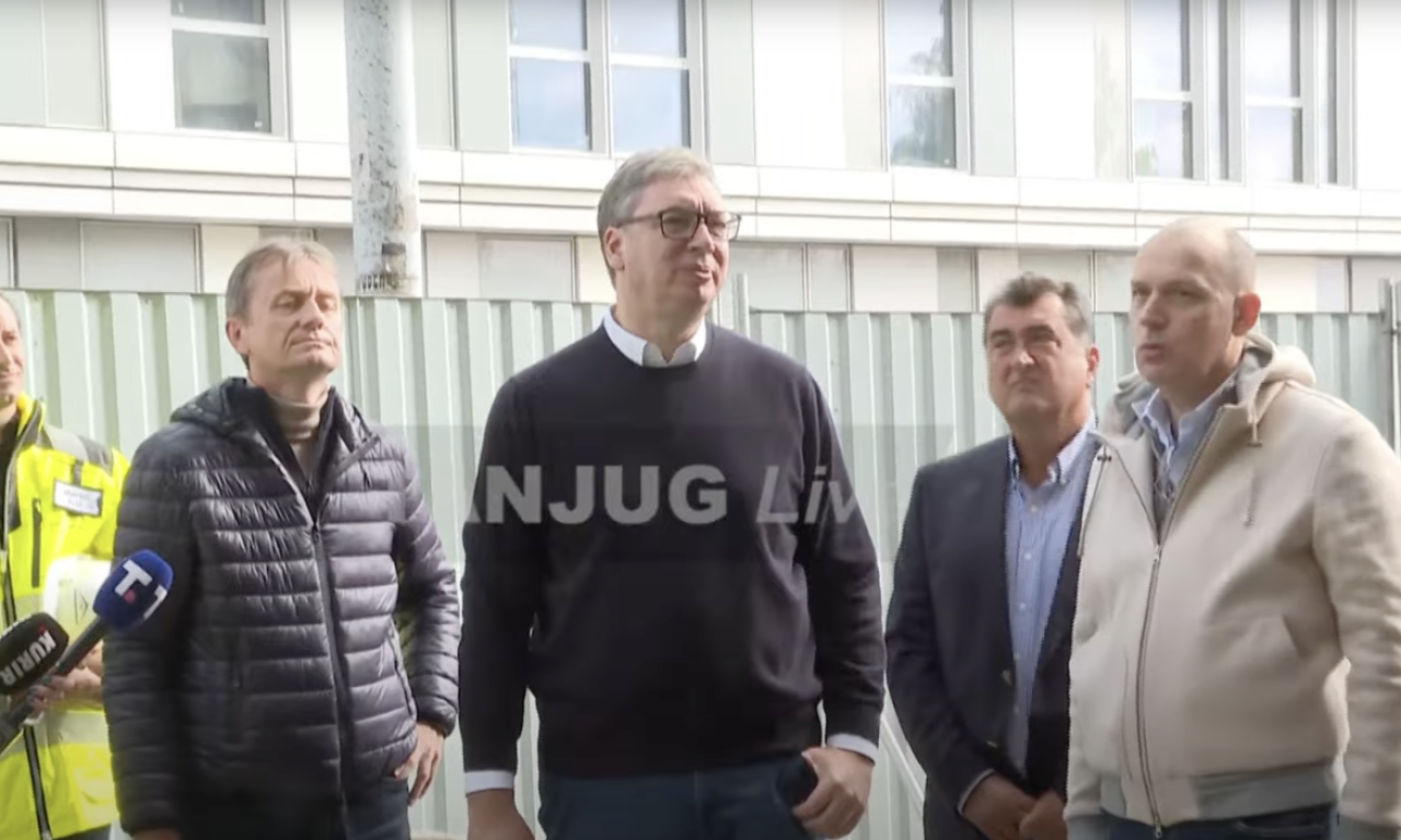 VUČIĆ OBILAZI RADOVE NA PORODILIŠTU U VIŠEGRADSKOJ Država ulaže 4,6 milijardi za bolje uslove ženama i deci (VIDEO)