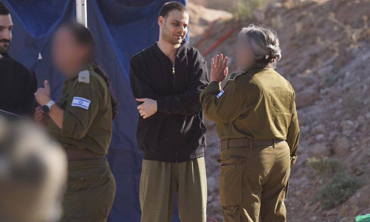 PRVE FOTOGRAFIJE ALONA OHELA Evo kako izgleda nakon oslobađanja iz zarobljeništva Hamasa