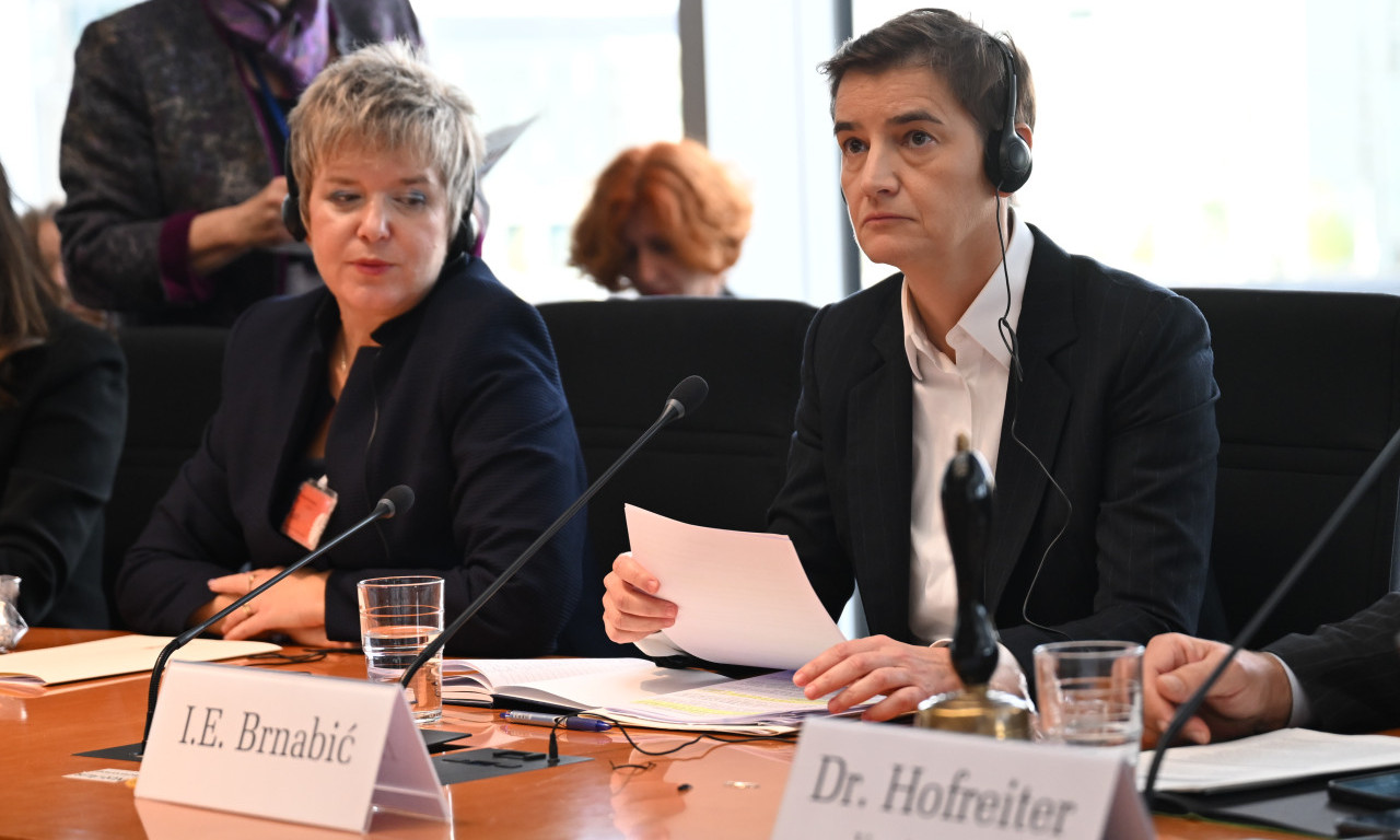 ANA BRNABIĆ U BERLINU: "Dosta je napeto, ovo je prvi put da dobijemo priliku da kažemo i našu stranu" (VIDEO)