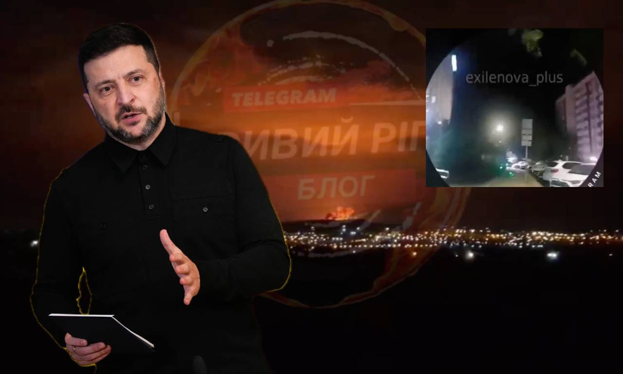 RODNI GRAD ZELENSKOG U PLAMENU Drama pred susret sa Trampom – eksplozije i u Rusiji!