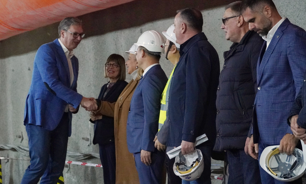 VUČIĆ NA IRIŠKOM VENCU Probijen najduži tunel u Srbiji, na ponos svim građanima! (VIDEO)