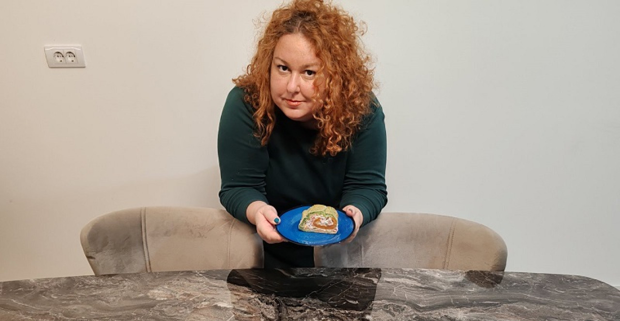 KAKO JE ANICA NAPRAVILA ŠARENI SLANI ROLAT Jedna kora u tri boje, pravi užitak za nepca (FOTO/VIDEO)