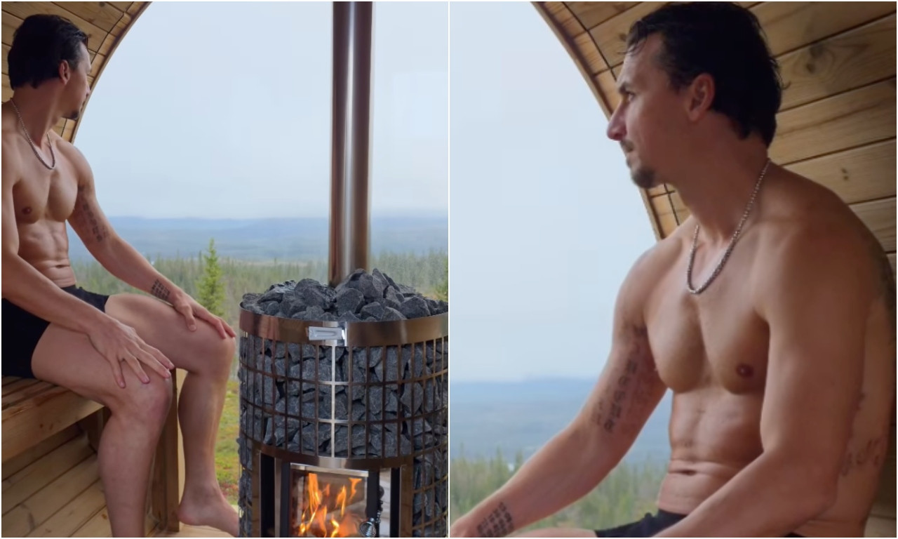 ZLATAN IBRAHIMOVIĆ SE OŠIŠAO I POKAZAO ISKLESANO TELO Žene su poludele! (FOTO)