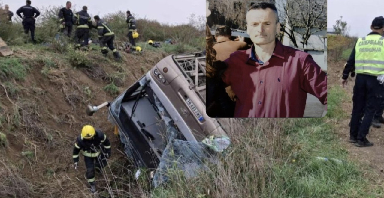 VIDOJE JE POGINUO U PREVRTANJU AUTOBUSA KOD SREMSKE MITROVICE! Sin neutešan: "Oče moj, ceo život sam te željan!" (FOTO)