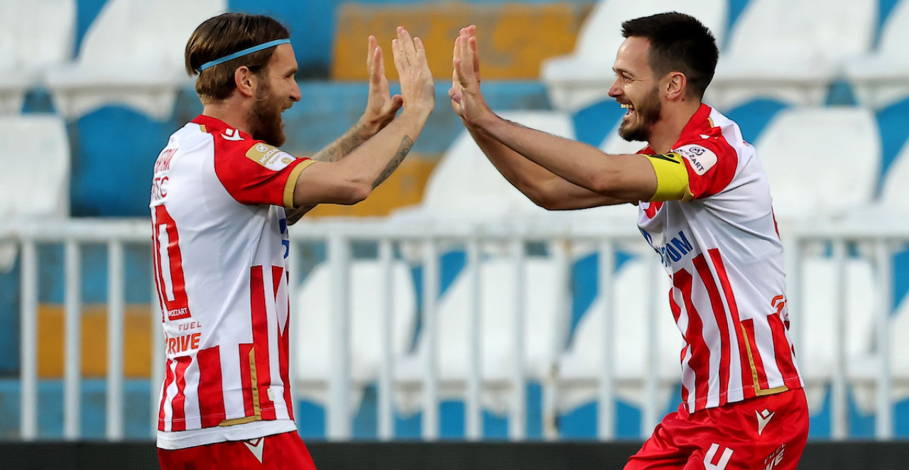 ŠAMPIONSKI HOD DELIJA! Fudbaleri Crvene zvezde pobedili Spartak
