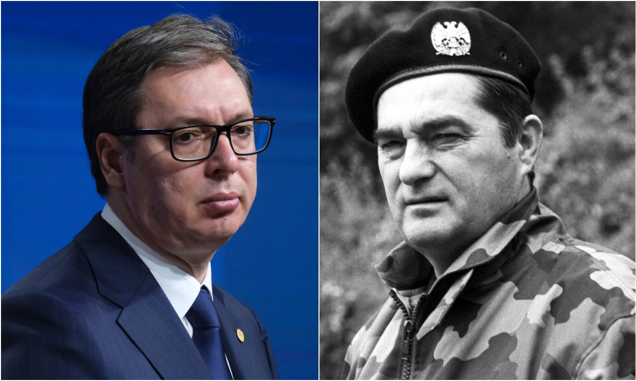 PREDSEDNIK VUČIĆ SE OPROSTIO OD GENERALA PAVKOVIĆA: "Pamtiće ga generacije vojnika i starešina..."