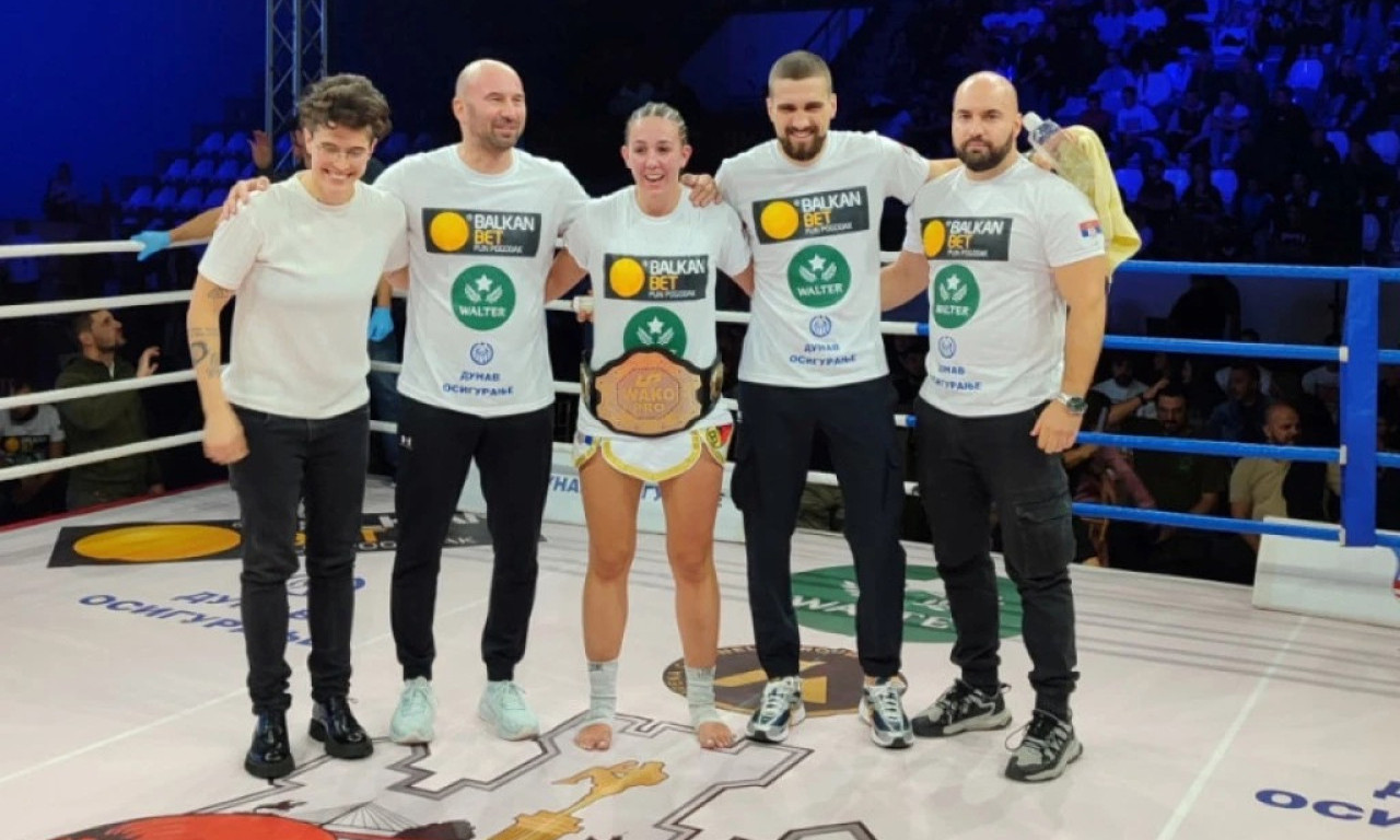 SRBIJA IMA NOVU SVETSKU ŠAMPIONKU! Nevena Stefanović osvojila titulu profesionalne prvakinje