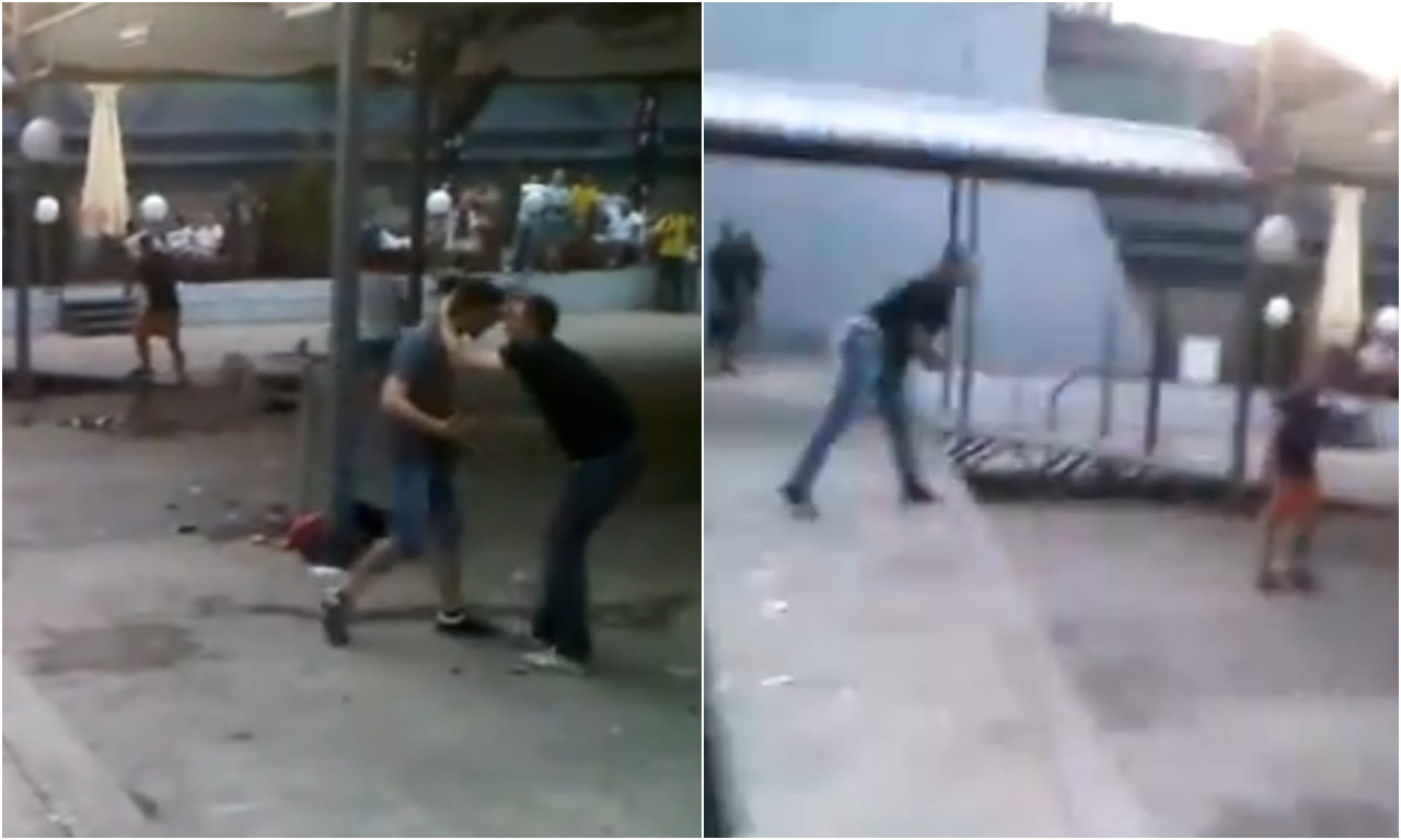 KRVAVA TUČA ISPRED SAVA CENTRA Snimak brutalnog ubistva navijača Rada šokirao javnost (FOTO+VIDEO)