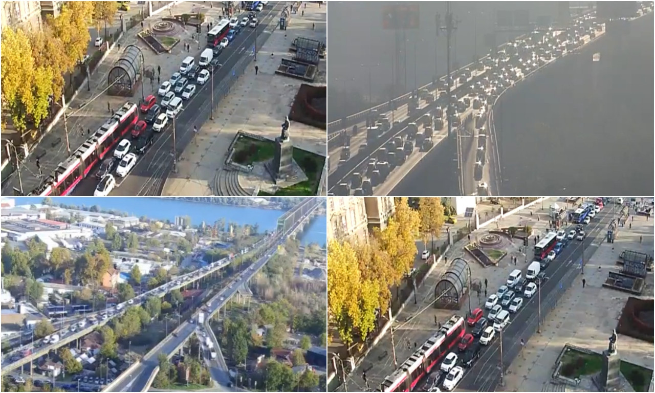 AKO ŽURITE, NE IDITE OVUDA! U ovim delovima Beograda je kolaps (FOTO)