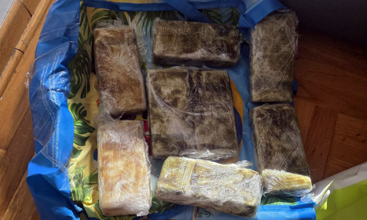 HEROINSKA BOMBA U BEOGRADU Policija oduzela 5,5 kg heroina i uhapsila osumnjičenog! (FOTO)