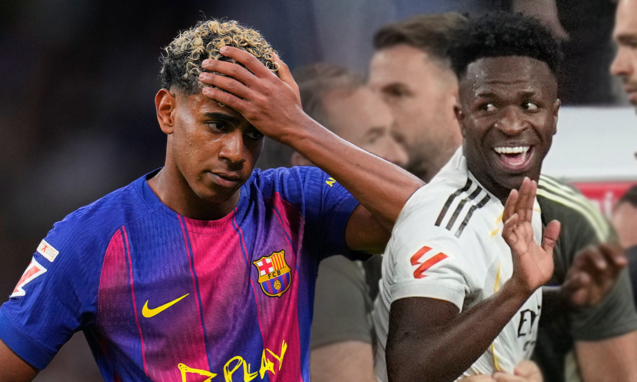 EVO ŠTA JE VINISIJUS REKAO JAMALU PRE JEZIVOG SUKOBA Obezbeđenje sprečilo katastrofu posle El klasika (FOTO+VIDEO)