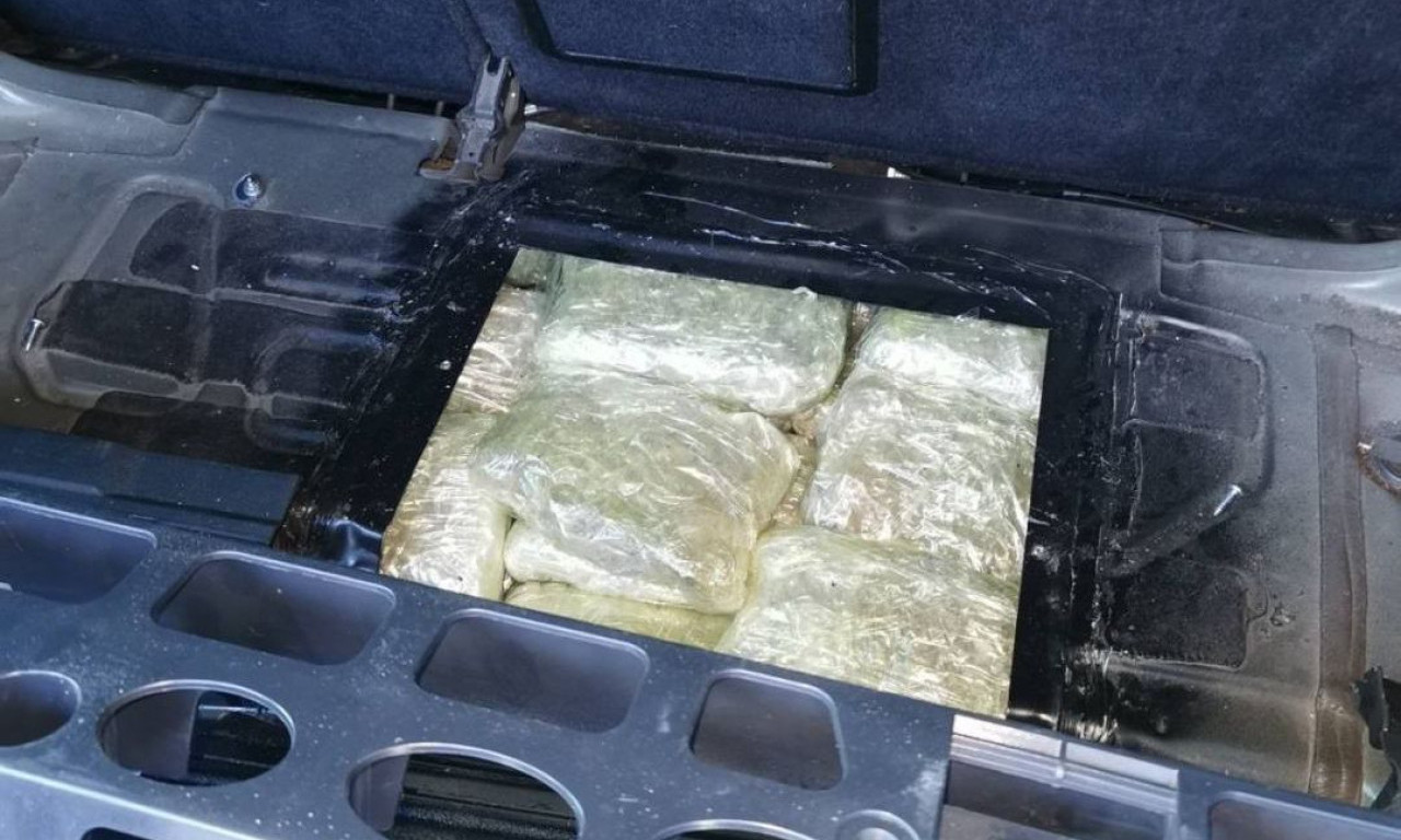 MAĐAR DAO FALSIFIKOVANU VOZAČKU NA GRADINI Kada su policajci videli šta ima u vozilu odmah su ga priveli (FOTO)